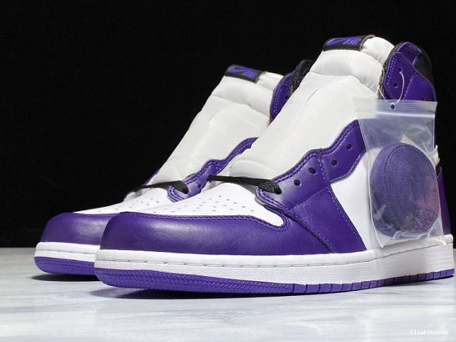 High 555088-500 OG Court Purple Air 1 Jordan 0805